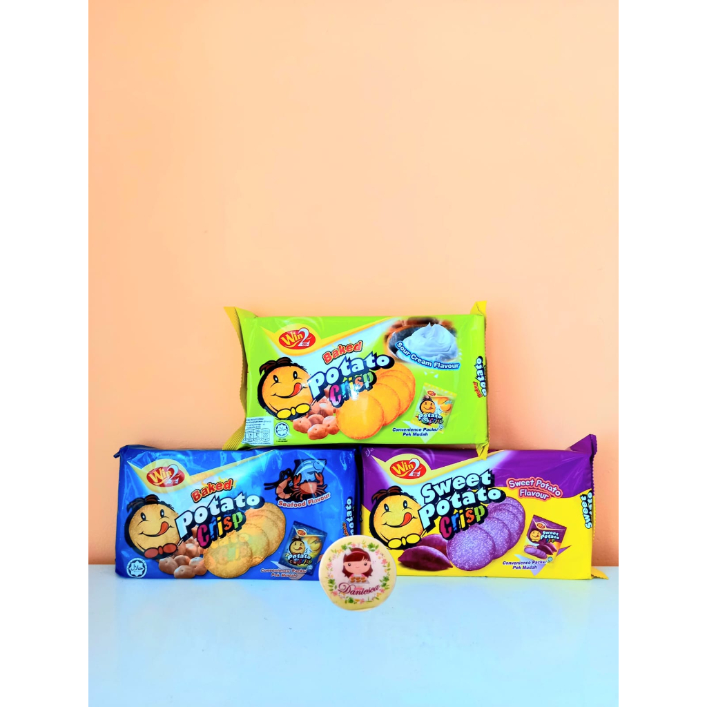 

Snack import | win2 baked potato crisp sour and cream , sweet potato ( ds bgr )
