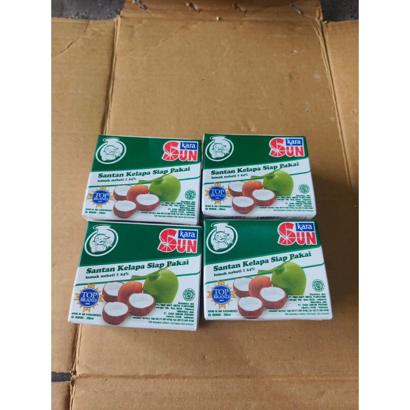 

Sunkara Santan kelapa 200ml & 65ml