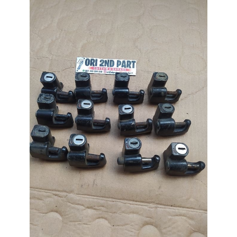 KUNCI HELM HONDA C70.GL PRO MAX MEGAPRO ORIGINAL