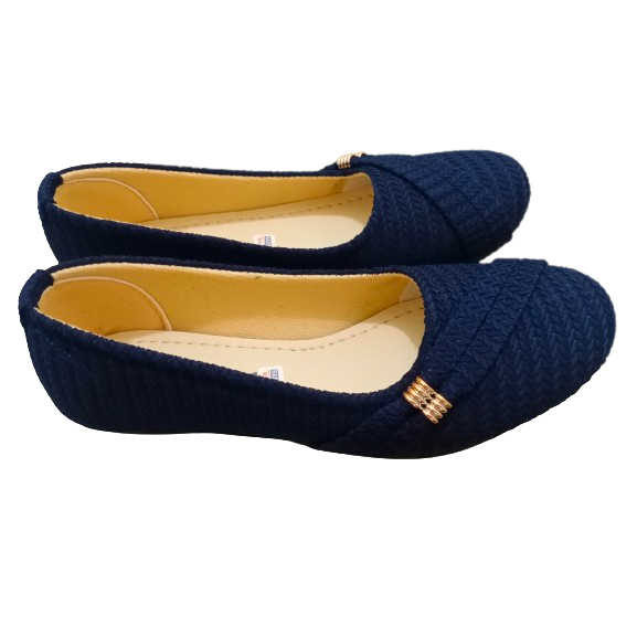 FLATSHOES WANITA RAJUT TERBARU SLIP ON SEPATU FLAT