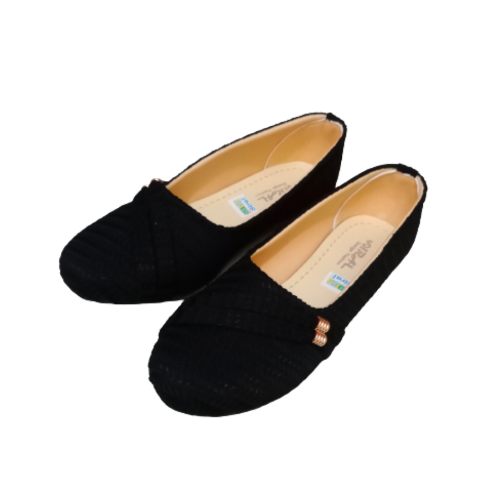 Flatshoes Wanita Rajut Kickers Sepatu Slip On Sepatu Wanita Terbaru