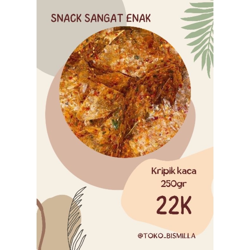

KERIPIK KACA PEDAS