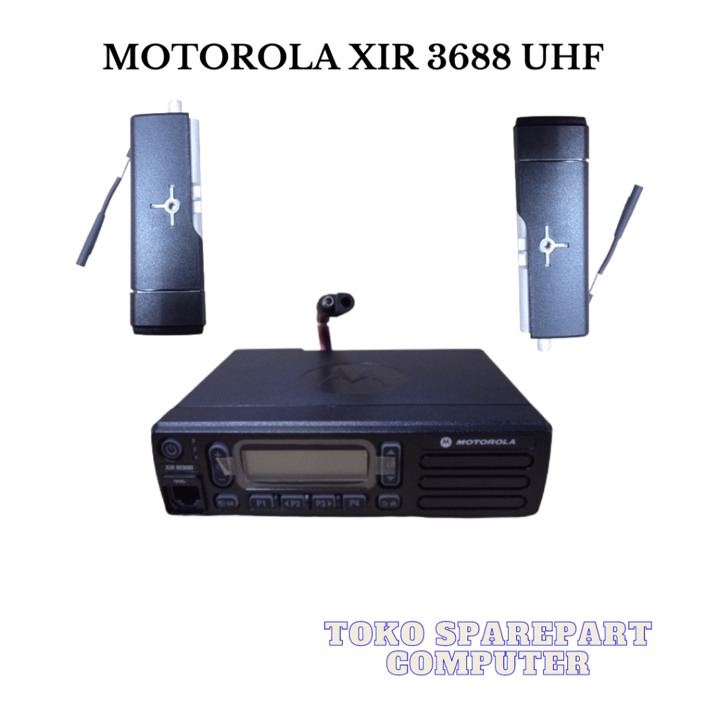 Radio rig digital motorola XIR-M3688 UHF