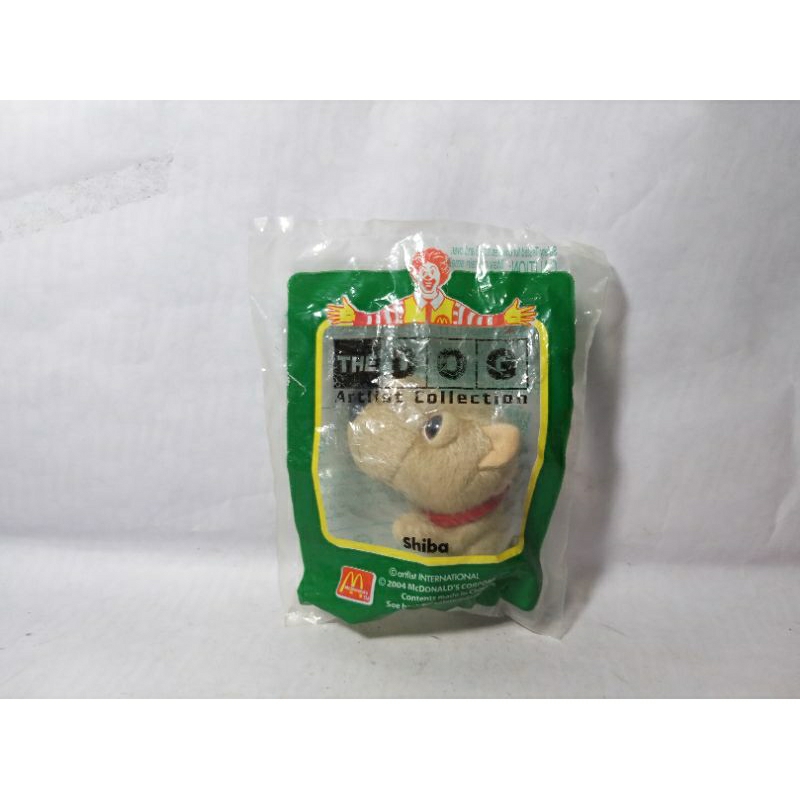 Boneka Japan Japanese Dog Anjing Shiba Inu Happy Meal Mcd Mcdonalds Jepang Artlist Collection Plush 