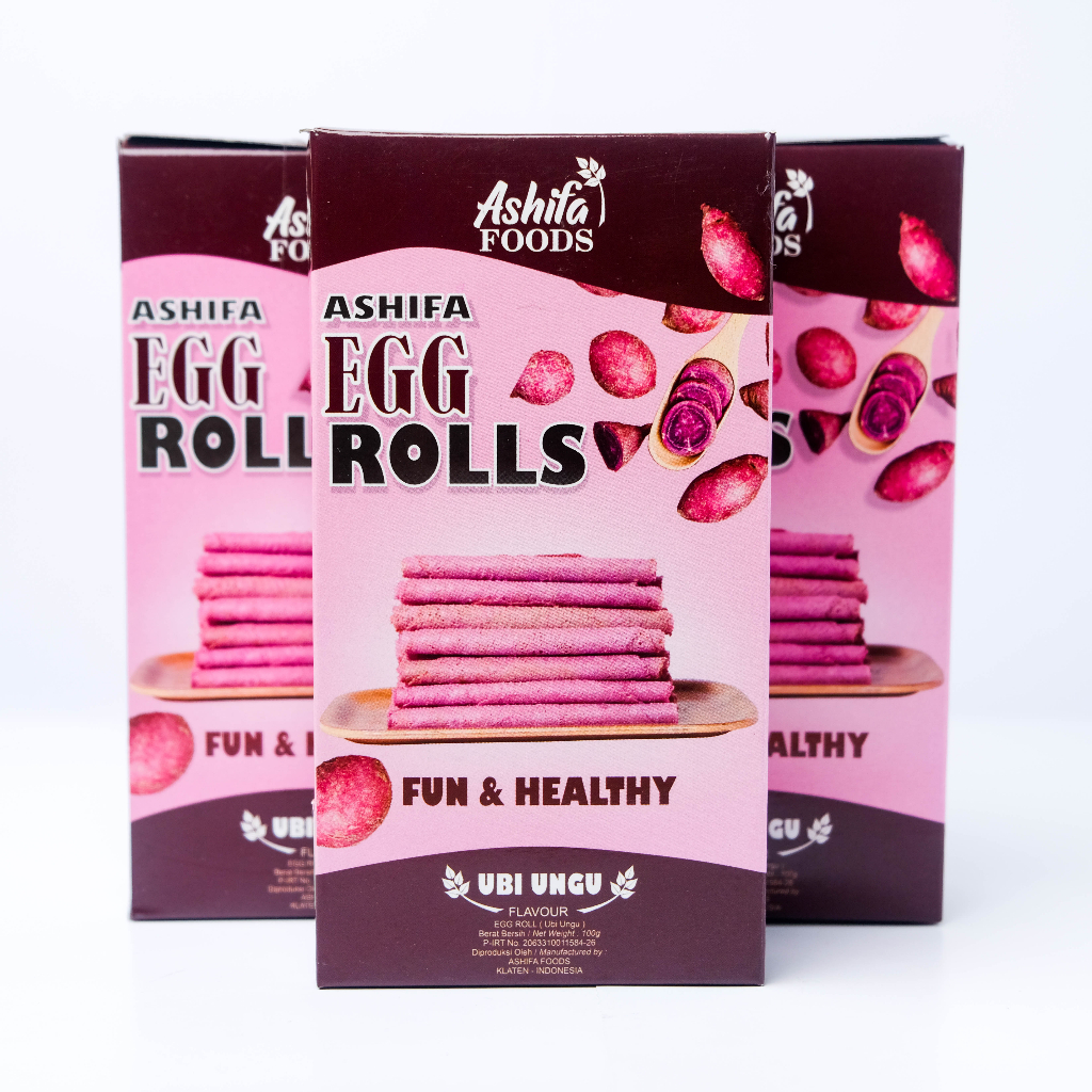 

Egg Rolls Ubi Ungu
