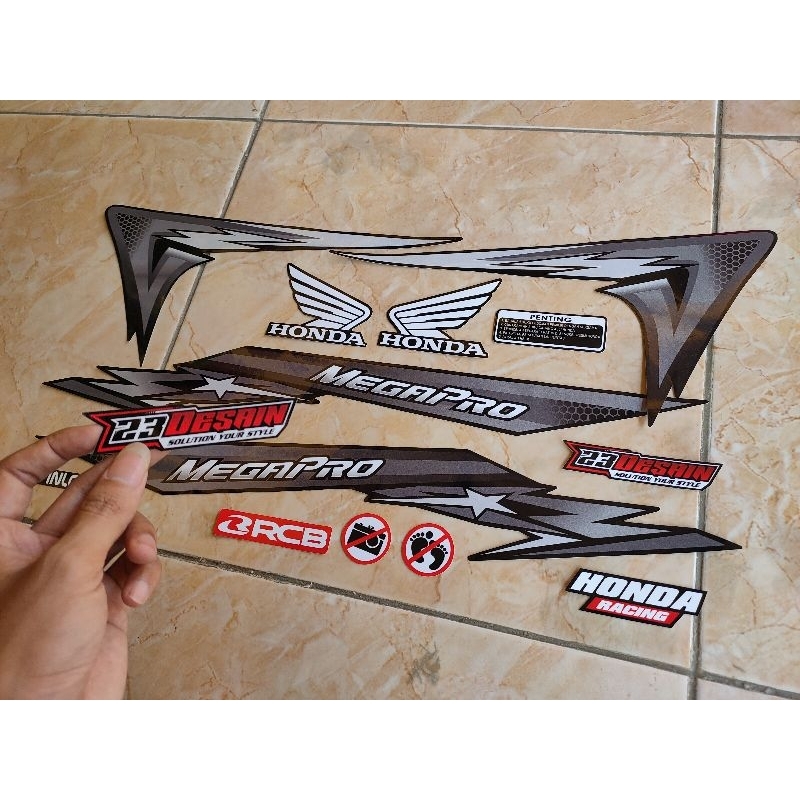 striping megapro primus stiker megapro primus