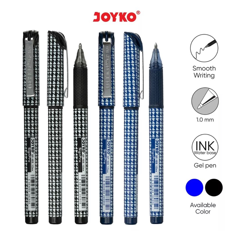 

Gel Pen / Pena Gel Joyko GP-169 Sign Pro 1.0mm