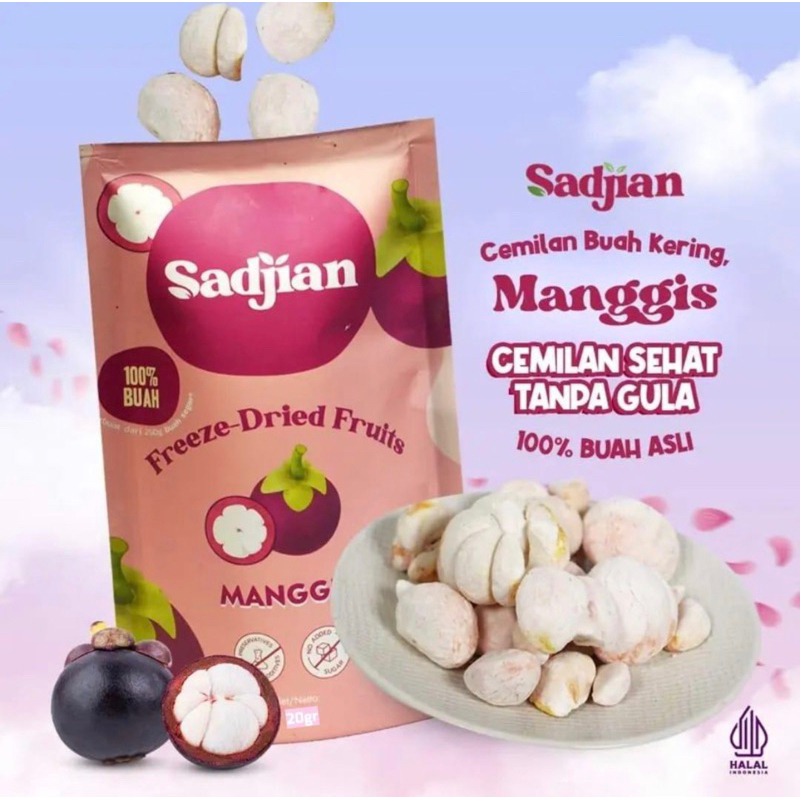 

Freeze Dried Mangosten [Snack Buah Manggis Kering]