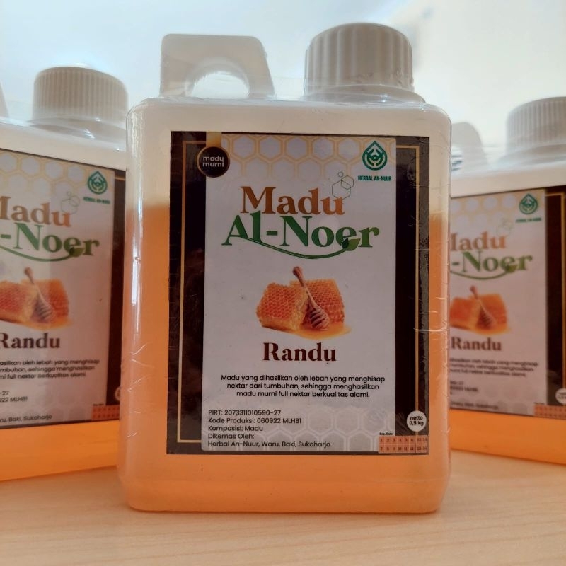 

Madu Asli Randu 500g Grade A 100% Alami Pure Raw Honey