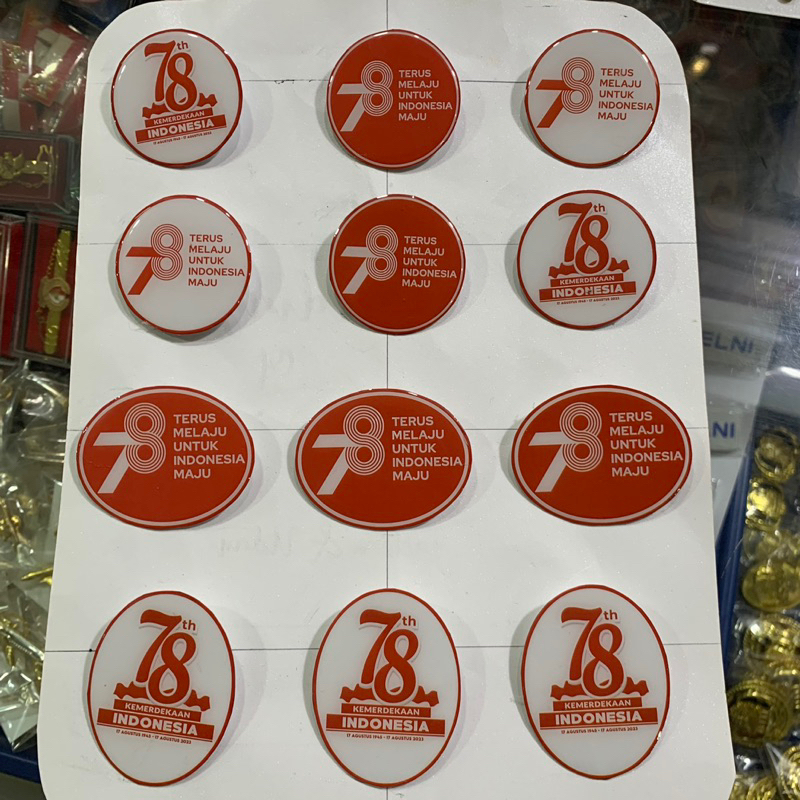 PIN 78 HUT RI PIN HUT RI 78 KEMERDEKAAN INDONESIA