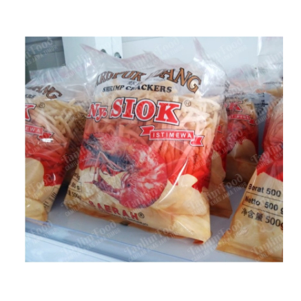 

Ny. Siok - Krupuk Kerupuk Udang Stik / Stick Shrimp Crackers 500gr