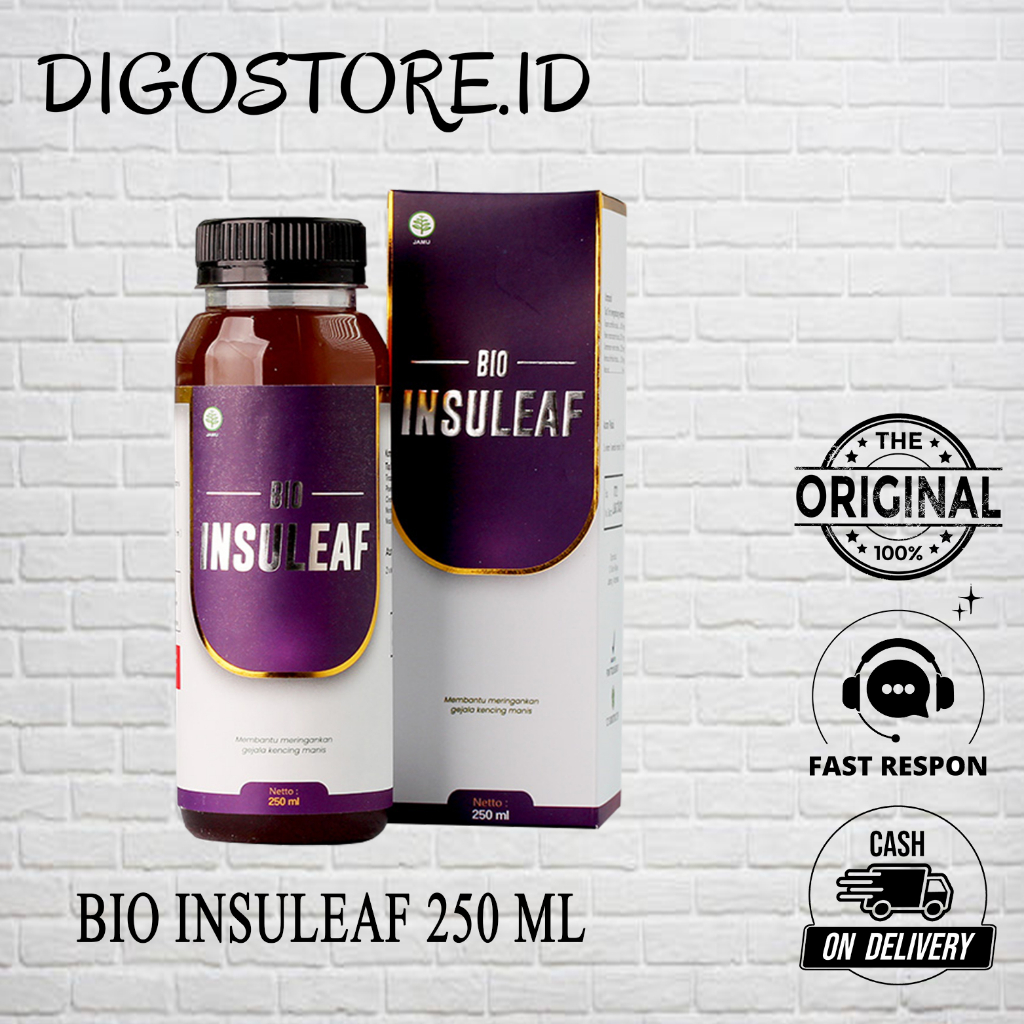 

Bio Insuleaf Herbal Diabetes Kencing Manis 250 ML Original
