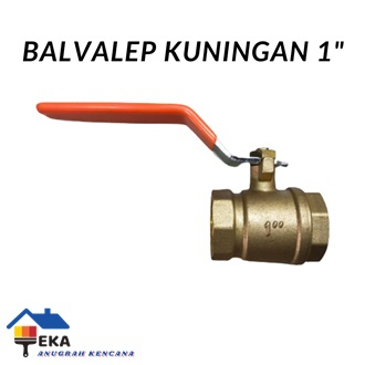 CAMEL Ball Valve Kuningan ASLI 1" Stop Kran 1 Inch Model ONDA TERMURAH TERMURAH EKA