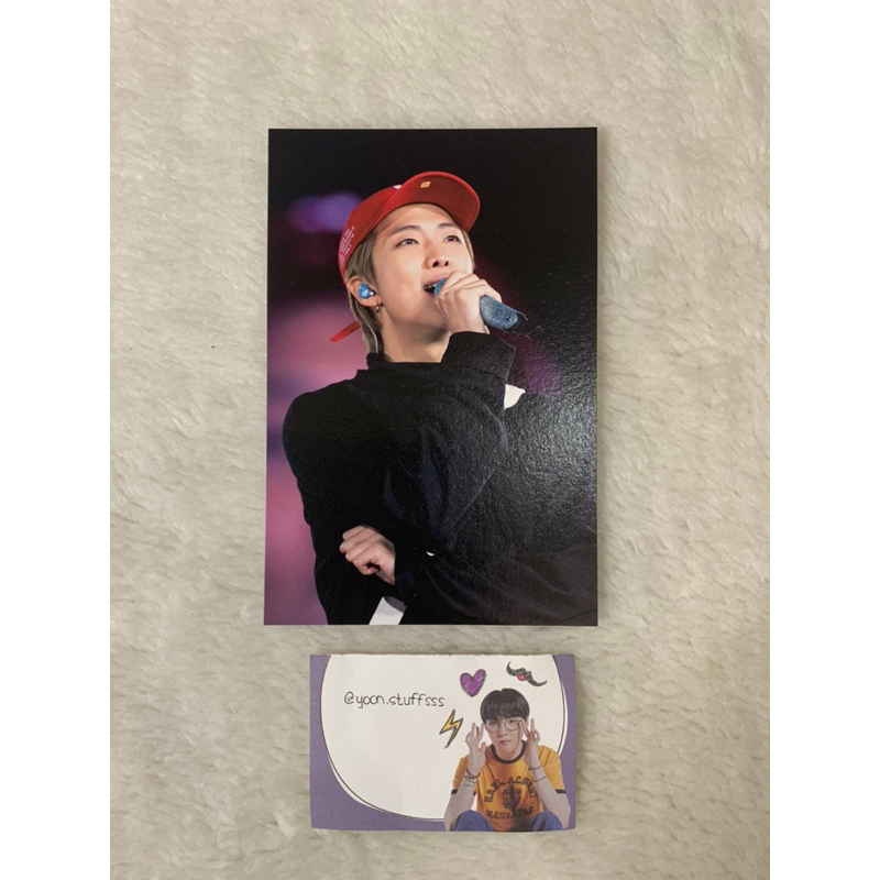 namjoon postcard SYS the final bluray