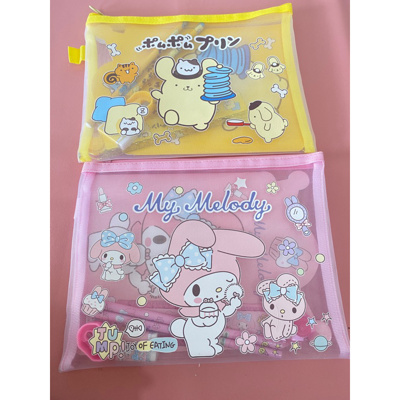 

SANRIO MY MELODY & POMPOMPURIN SET ATK LENGKAP