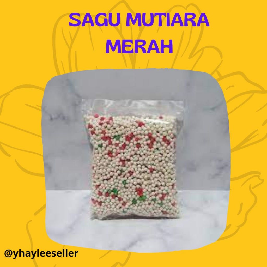 

✔✔ Sagu Mutiara 500 Gram Sekoteng Biji Mutiara / Uenaakk Sagu Mutiara 500 Gram