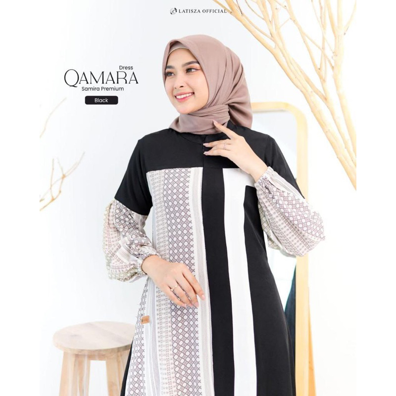 QAMARA DRESS BLACK