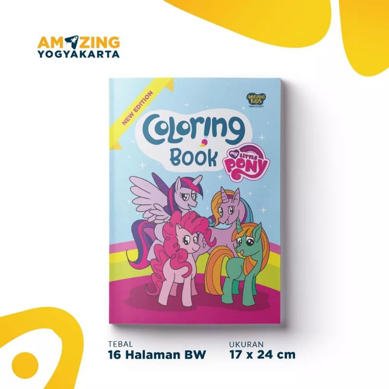 Coloring Book- my little pony