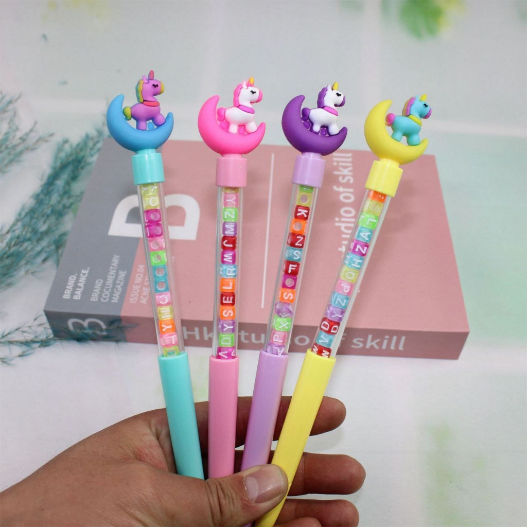 

Bolpen gel karakter unicorn tinta hitam bolpen unicorn stationary unicorn peralatan sekolah anak berkualitas