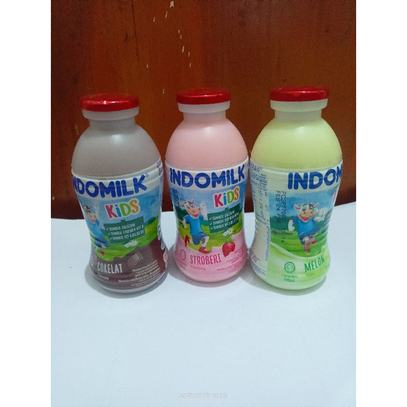 

Indomilk susu botol 190mL