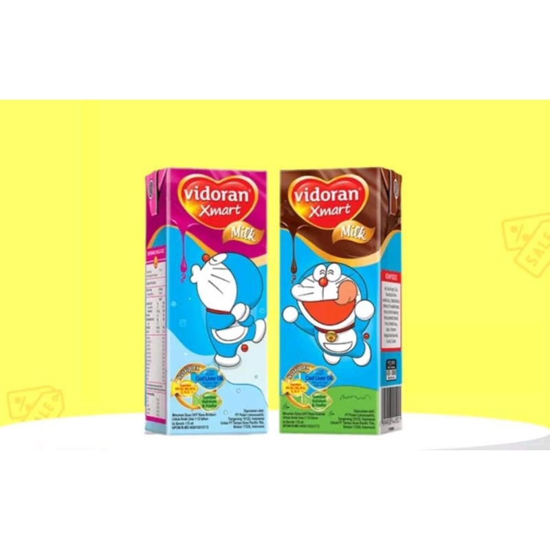 Vidoran Xmart UHT Susu Cair