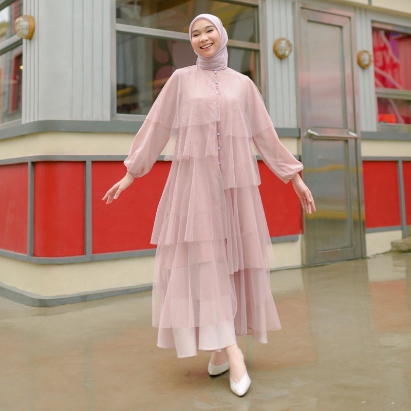 New  Hawa Tunik Hijabchic Dusty Pink