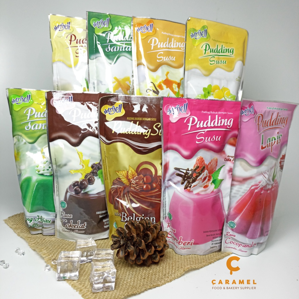 

NUTRIJELL PUDDING 145GR ALL VARIANT - PUDDING - COKLAT