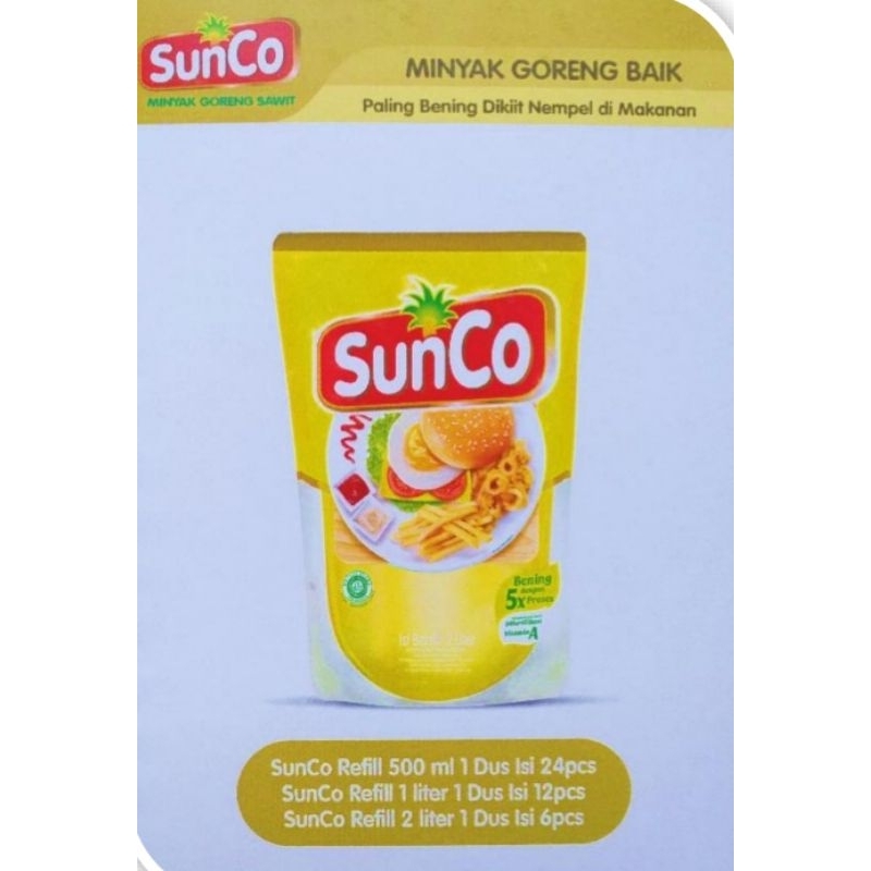 

Sunco 1liter Minyak Goreng