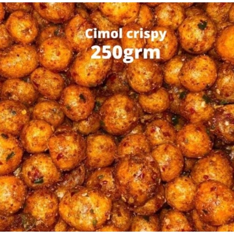 

KERIPIK CIMOL/CIMOL KERING KERIUK/CIMOL CABAI/CIMOL GARING CIMOL CRISPY PEDAS DAUN JERUK 250GRAM