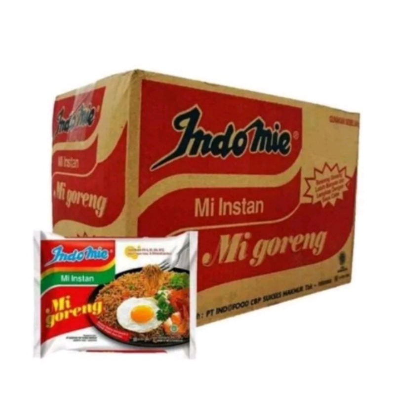 

Indomie Goreng Mie Instant 1 Dus isi (40 pcs )