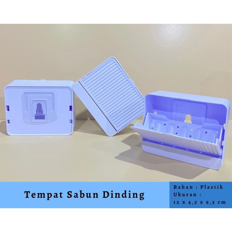 Tempat Sabun Tempel Dinding Kamar Mandi