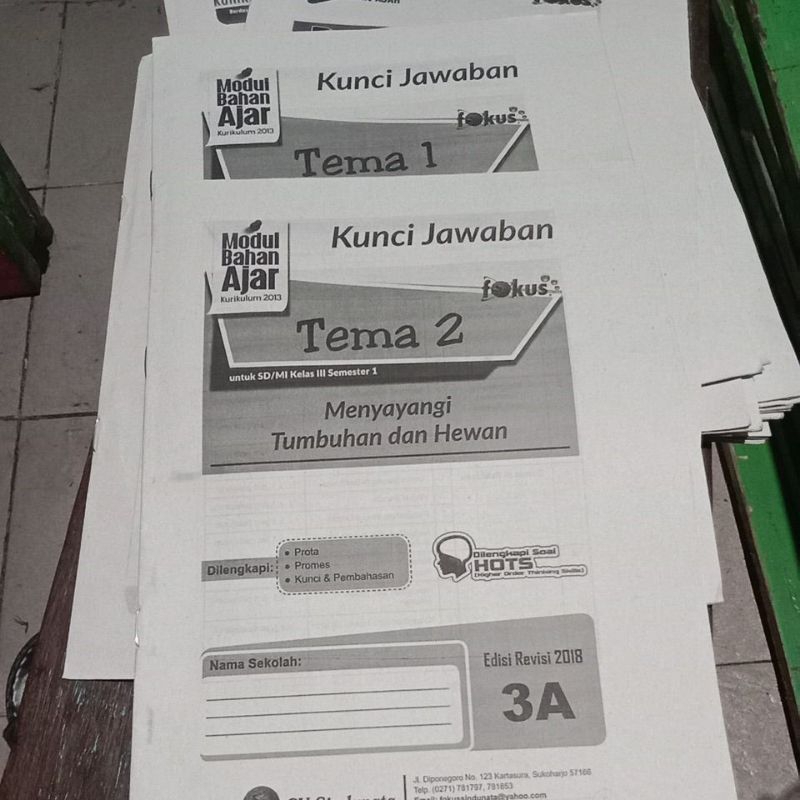 kunci jawaban LKS fokus kelas 3 tahun 2023