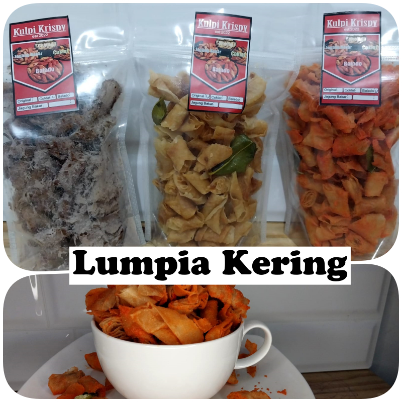 

Lumring Goreng Coklat BERAT 150 GRAM - Keripik Lumpia Kering Pedas - Goreng Kulit Lumpia Kering - Jajanan Murah - Cemilan Murah - Snack Kiloan