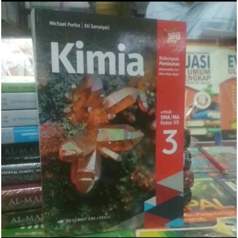 Buku Kimia Peminatan SMA Kelas 12/3 Erlangga