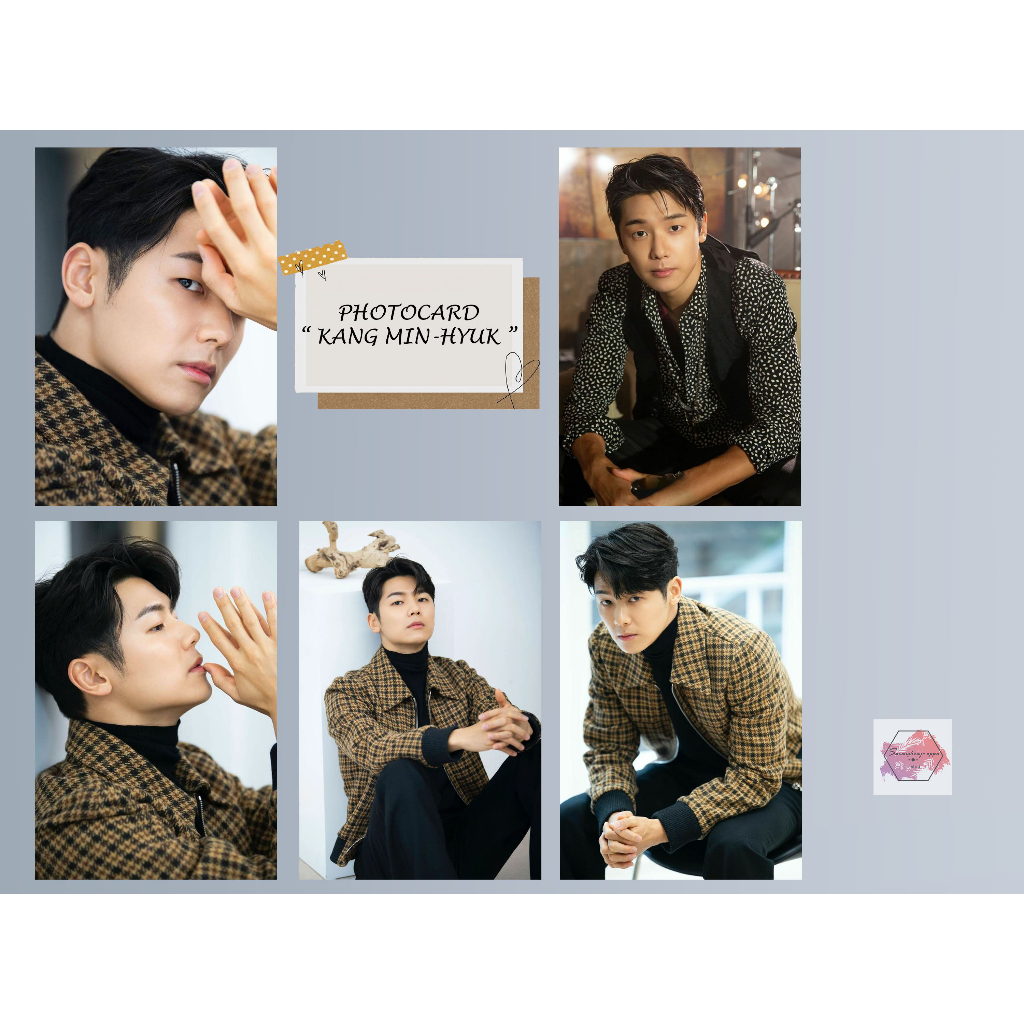 KANG MIN-HYUK CNBLUE - PHOTOCARD KACTOR isi 5pcs