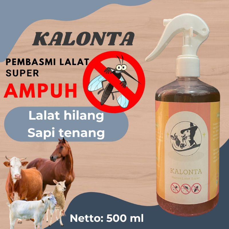 pembasmi lalat hewan ternak, KALONTA pembasmi lalat super ampuh
