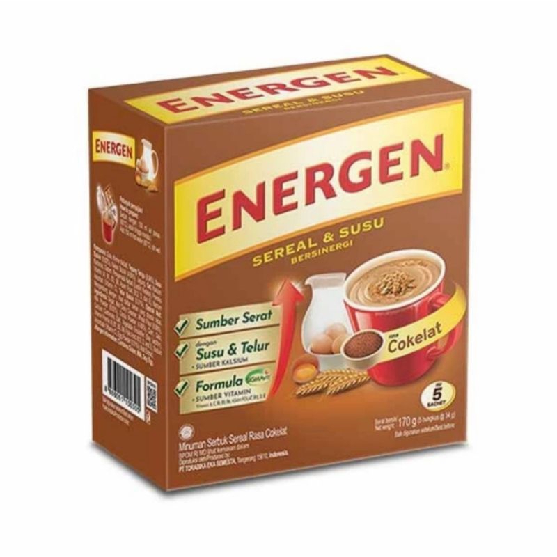 

Energen rasa coklat isi 5