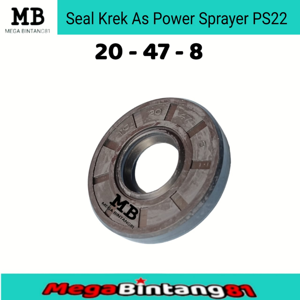Oil seal kruk as power sprayer PS22 seal power sprayer 20-47-8 seal cuci steam oil seal cuci steam