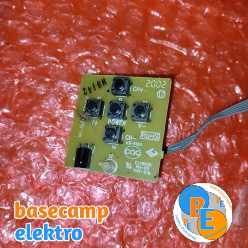 Modul Pcb Sensor Tombol TV LED TCL 32B3 Sensor TV LED TCL 32B3 Tombol TV LED TCL 32B3 Sensor TV TCL 