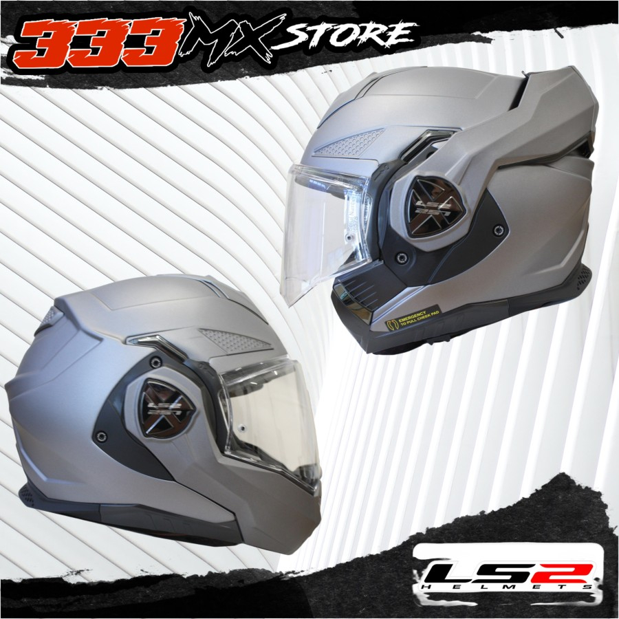 HELM LS2 ADVANT X FF901 HELM MODULAR LS2 ADVANT X FF901 TITANIUM