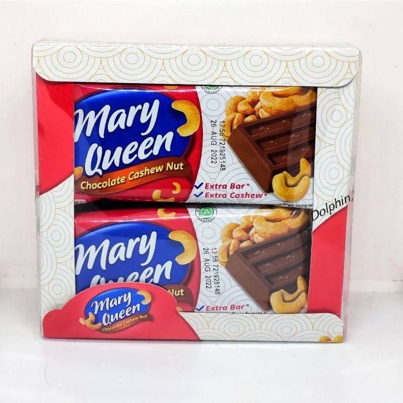

MARY QUEEN CHOCOLATE CHASEW NUT NETTO 12 PCS X 20 GR