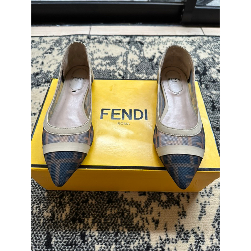Fendi Colibri Ballet Flat FF