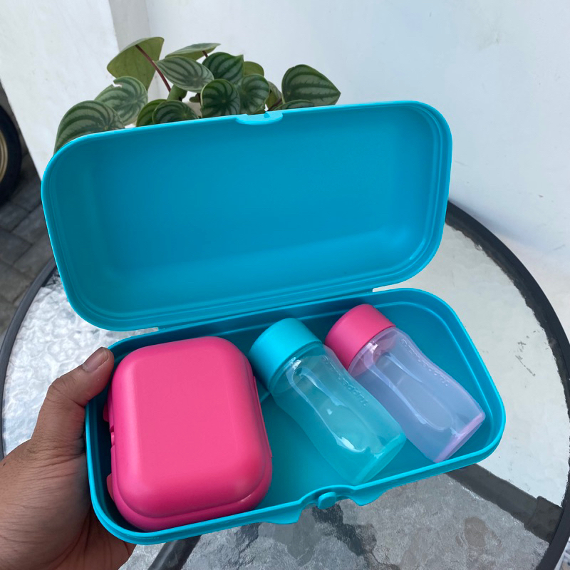 mini bottle tupperware dan oyster