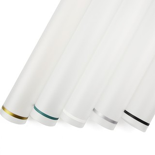 

[5 LEMBAR] FLOWER WRAPPING WHITE TRANSPARENT LINE COLOR KERTAS BUKET PEMBUNGKUS BUNGA