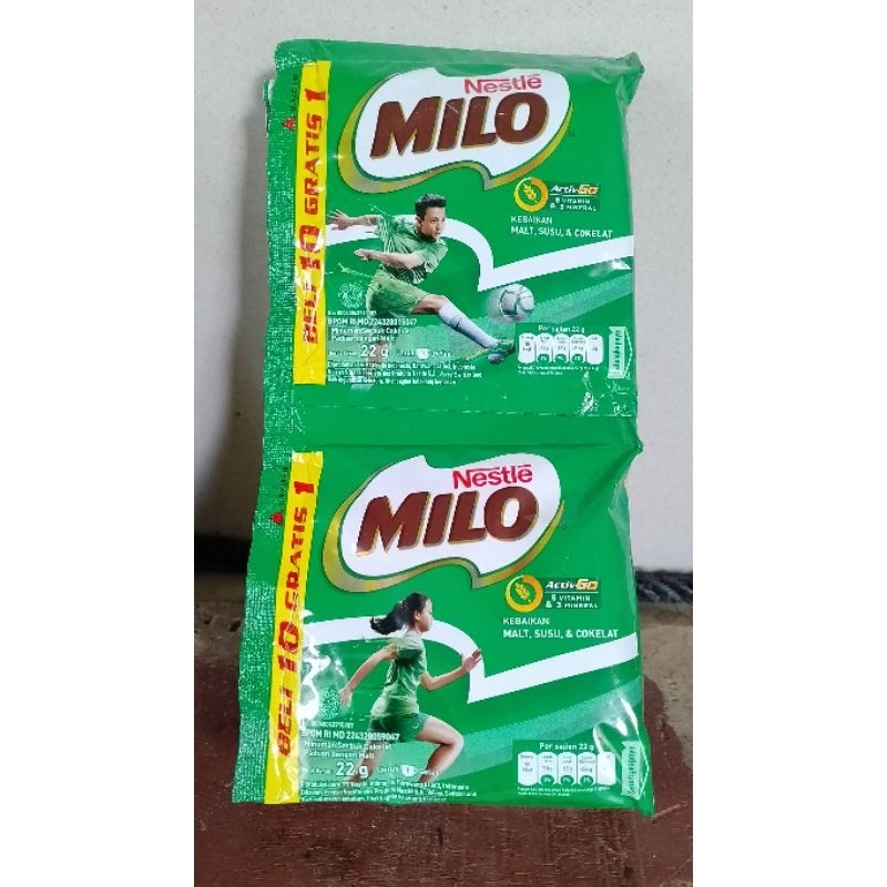 

Milo 1 RENTENG ISI 10 SACHET