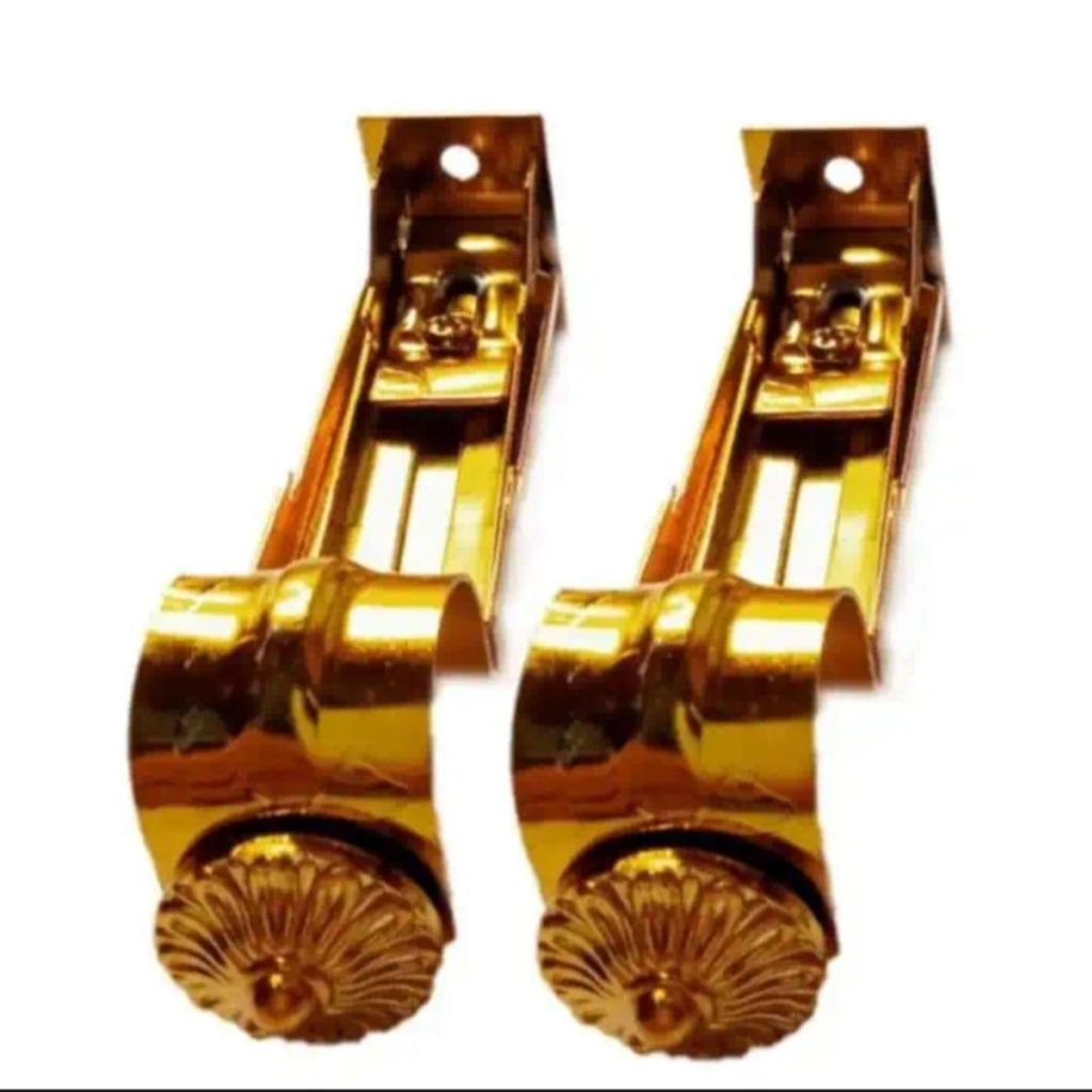 Penyangga besi gorden / kaki besi gorden / aksesoris gorden / bracket besi gorden / besi gorden