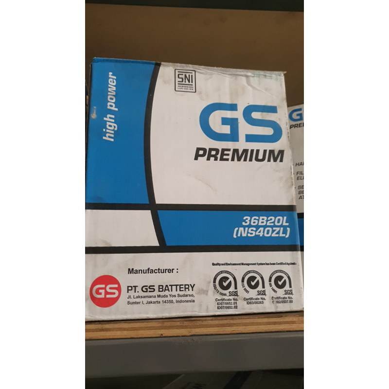 AKI GS NS40ZL AKI BASAH