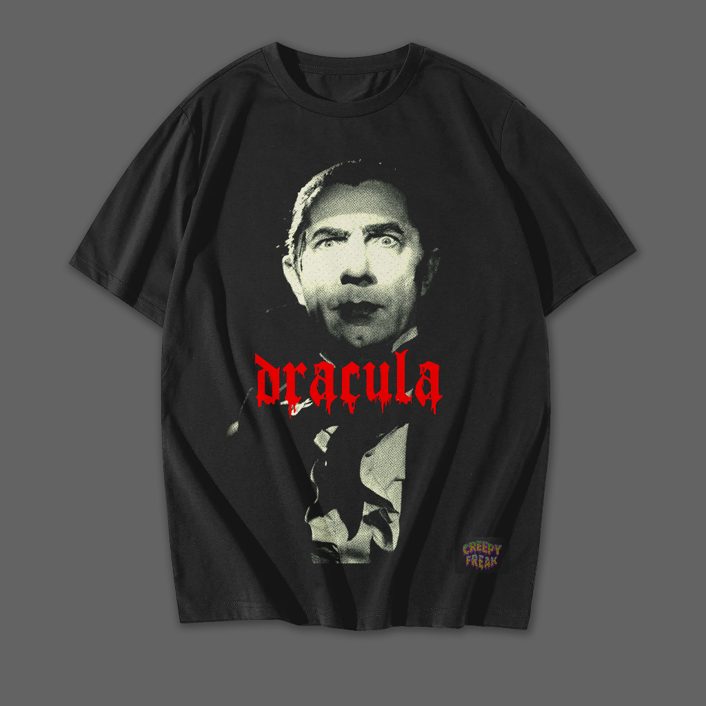 Kaos Pria  Hitam - VOWL DRACULA