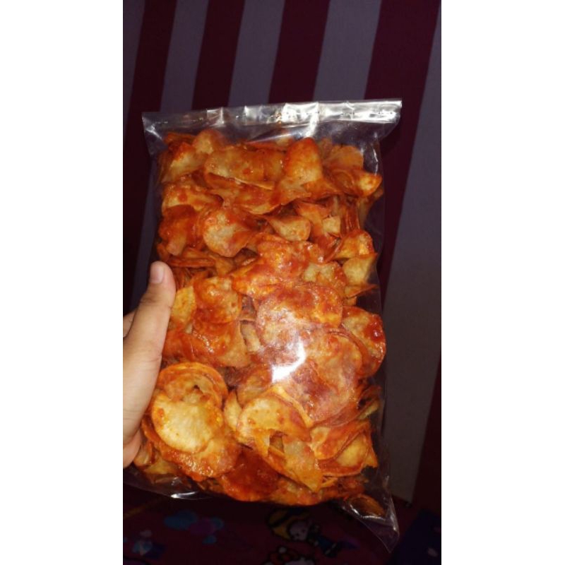 

keripik singkong pedas manis