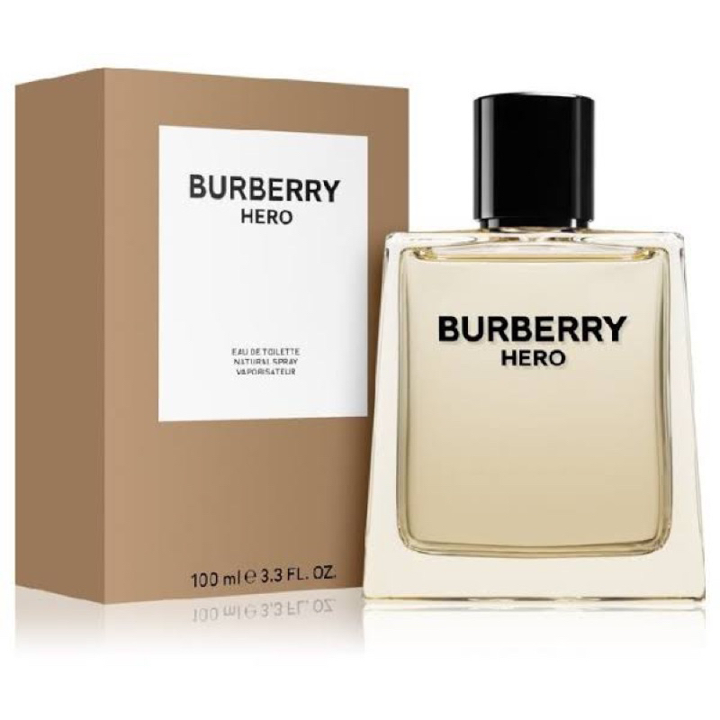 PARFUM ORIGINAL (LENGKAP BOX) Burberry Hero for men EDT 100ml PARFUME PRIA / Parfum Pria